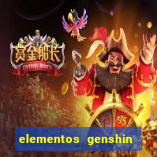 elementos genshin impact fraquezas